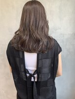 キチ(kichi.)&nbsp;[kichi.] セミロング×ショコラパールブラウン