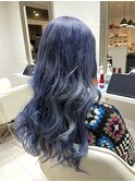 ブルーシルバー×ロングウェーブ