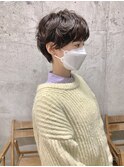 【CRAFT】カーリーショート // ラベンダーベージュ