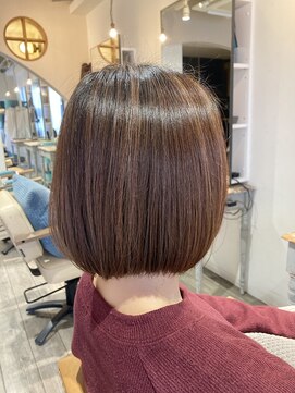 サスペンダーノート 荻窪(Suspender Note) モテ・愛され/外ハネボブ/セクションカラー/荻窪