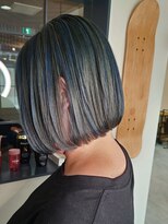 ブルーアンドカンパニー(BLUE&Co.)&nbsp;ブルー×ハイライト☆