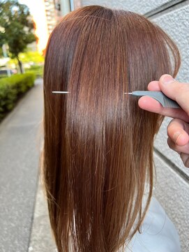 アース 稲毛海岸店(HAIR&MAKE EARTH) 髪質改善ストレート