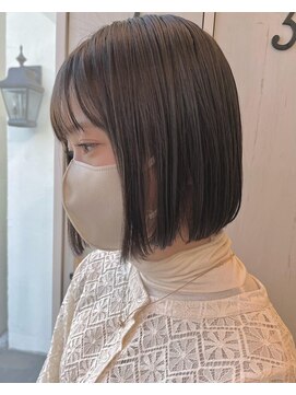 ルプラ チッタ(le-pla Citta) ストレートボブ/シアーブラウン