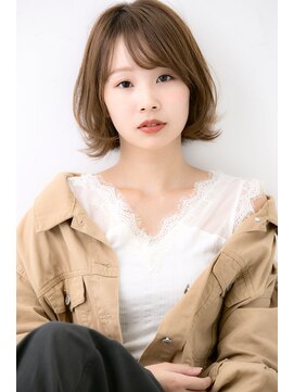 リュンヌ 門前仲町(lune) 20代30代40代大人可愛い/アッシュオリーブベージュ/縮毛矯正