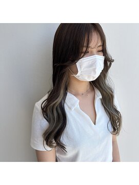 美容室 アイディー i-dee ロングインナーカラー