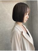 スリークボブ/オリーブベージュ