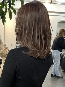 ジルブラン(JIL BLAN) ハイライトバレイヤージュダブルカラーケアブリーチ白髪染め