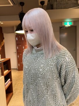 クペウ(cope'u) ホワイトピンクベージュ