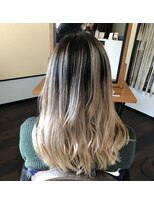 リピュア(Re:PURe)&nbsp;**ホワイト系ミルクティーバレイヤージュ**