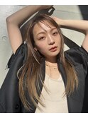 【Luxe井上彩】ハイトーン×ストレート