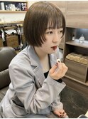 ショートボブウルフ切りっぱなしボブ10代20代30代福岡博多天神