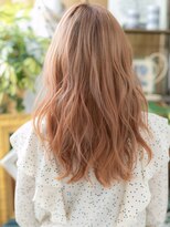 カバーヘア イヴ 戸頭店(COVER HAIR EVE)&nbsp;★ミルクティーピンク大人巻きエアリーロング20代30代40代★10