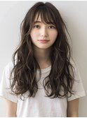 ★暗めカラーグランマッシュフェイスフレーミングデザインカラー