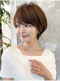 ショートヘア/大人ショート/ショートボブ/30代40代50代/表参道