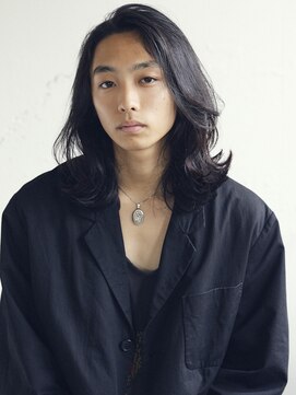 エス ヘアサロン キタハマ(S kitahama) メンズ外はねロング