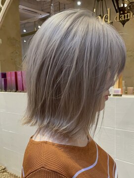 ロンドローズ 名古屋(Lond damaskRose) ダブルカラー ブリーチ 名駅 韓国 ボブ 髪質改善 縮毛矯正273