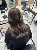 甘めくびれ_メルティカラーフェミニンロング似合わせカット