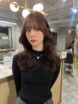 ボタン ハカタ(VOTAN hakata)&nbsp;【ろみおStyle】ブラウンカラー/顔まわりカット