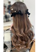 ハーフツイン【品川/ヘアセット】