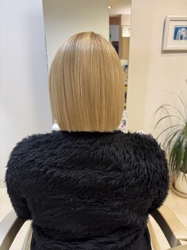 美容室 フラット(FLAT) 髪質改善ストレート【ブリーチ毛用】