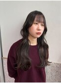 顔まわりカット/コテ巻き/立川