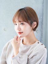 ワンズ リー 上大岡店(One's ly)&nbsp;レイヤーカット/ウェットヘア/オリーブベージュ[上大岡]