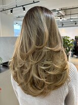 メリー オオサカ(Merly Osaka)&nbsp;海外風ベージュバレイヤージュ