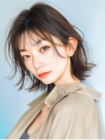ラベスト キョウト(LOVEST)&nbsp;外ハネボブ/眉上バング/レイヤーボブ/ウルフヘア/シースルー