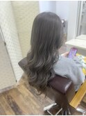 ブリーチなしでできるオリーブグレージュ