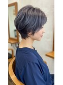 ハイライト×ショート20代30代40代髪質改善白髪染め入間