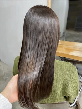 ブレイブ 柏東口(BRAVE kashiwa east)の写真/話題の髪質改善でナチュラル＆うる艶仕上げ♪ロングはもちろんボブも自然に可愛く★[柏/柏駅]