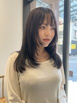 サロウィン 熊本上通り店(SALOWIN)&nbsp;ハイレイヤー×透明感暗髪