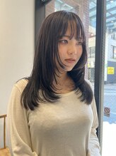 サロウィン 熊本上通り店(SALOWIN) ハイレイヤー×透明感暗髪