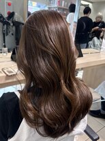 アッシュ 高幡不動店(Ash) 韓国ヘア髪質改善ブリーチなしダブルカラーマットベージュ