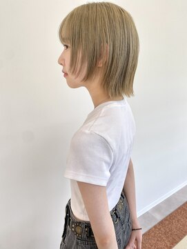 モリオ フロム ロンドン サッポロファクトリー店(morio FROM LONDON) 【morio】札幌ハイトーンウルフ ショート