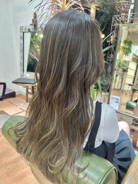エッジ(EDGE) フルハイライト+全体カラー+前処理トリートメント