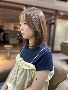 ロアバイチェリーコークウブ(Loa by CHERRY COKE ubu) 自然な丸みと動き◎地毛風ストレートレイヤー