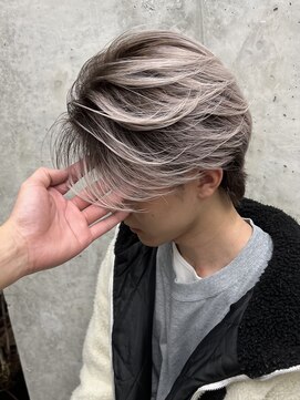 ヌエン 渋谷(NU/EN) メンズバレイヤージュ/メンズシャドールーツ