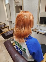 アルメリア 池袋(Arumeria) ビビットオレンジ 10代20代30代大人可愛い大人キレイ髪質改善