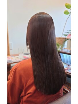 髪質改善メテオカラー☆ラベンダーアッシュ系