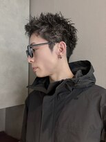 シエル バイ ケンジ 登戸 生田(CIEL by KENJE)&nbsp;スパイキーショートシルバーハイライト秋冬トレンドヘア