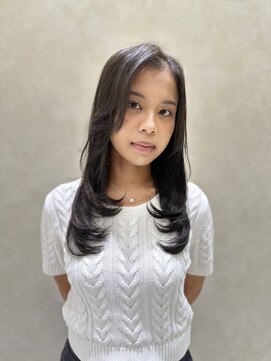 ヘアーサロンデフォーエバーヴィーダ(hairsalon de Forever vida) シャギーレイヤー/グレージュ