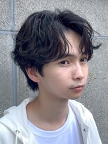 フィフスパーク(fifth PARK)&nbsp;渋谷シャドウパーマ波巻きパーマルーズパーマメンズマッシュ