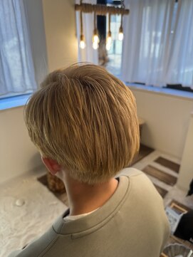 メンズバイココテラス 豊中(men's by cocoterace) ミルクティーベージュカラー