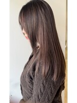 ランド(LAND)&nbsp;ごわつく髪が激変。柔らかい色合いと自然なストレート感の美髪へ