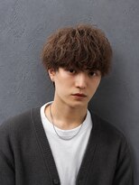 メンズリュール 心斎橋(Men's Lueur.) スパイラルパーマ メンズ アップバング サーフカール ツイスパ