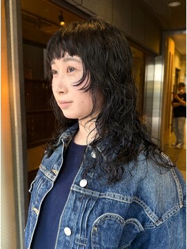 パーク(PAAQ) ウルフパーマニュアンスパーマ藤沢パーマ