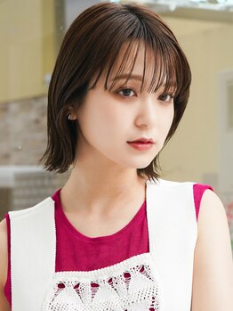 マセナ(Masena)の写真/[カミカリスマ2026カット部門受賞]髪に優しい薬剤を使用し、ダメージレスで柔らかい質感の美髪へ…。