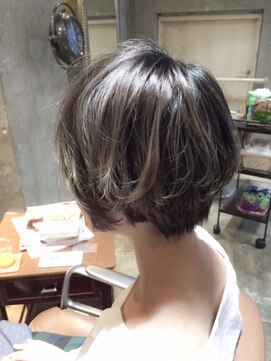 サロンドミルク 原宿(salon de MiLK) ハイライトグレージュ×グラデ