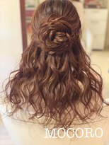 ヘアーセット モコロ(Hair Set MOCORO) お花アレンジ